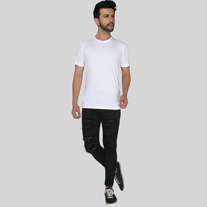Fabricant de t-shirts blancs en coton pour hommes, prix de gros compétitif, volume en vrac - Product Image 3