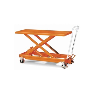 Table élévatrice à ciseaux manuelle Mesa BS_LB Capacité de 500kg en acier inoxydable 1190mm pour usage domestique Construction Vente au détail État neuf - Product Image 1