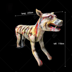Interior <span class=keywords><strong>Terror</strong></span> Hyena Animatronic Modelo Horror neumático para casa embrujada Centro comercial Aeropuerto Guardería Jardín <span class=keywords><strong>de</strong></span> infantes - Product Image 4