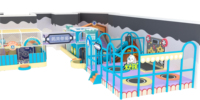 Projet de parc intérieur d'activité d'amour d'enfants de conception gentille et attrayante à vendre
