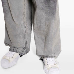 กางเกงใส่สบายเอวยางยืดกางเกงซีดจางน้ำหนักเบา - Product Image 6