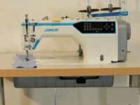 Machine à coudre industrielle à point noué simple, à entraînement direct, informatisée, JACK A5E, ensemble complet
