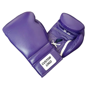 Laceup Boxing <b>Gloves</b> Made in Pakistan Custom Logo High Quality Punching Boxing <b>Gloves</b> by Elegant Sports - Product Image 1