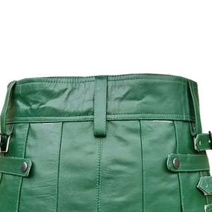 Kilt traditionnel écossais en cuir pour femmes, plusieurs couleurs, service OEM ODM, logo personnalisé, accessoires d'instruments de musique - Product Image 4