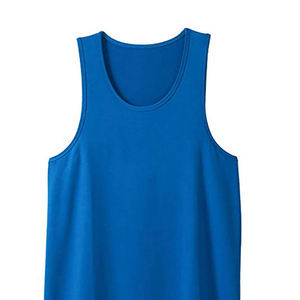 Camiseta Deportiva de Gimnasio sin Mangas para Hombre, de Alta Calidad, Transpirable, de Spandex/Algodón, con Cuello Redondo, para Entrenamiento Muscular y Fitness - Product Image 6