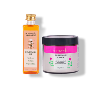 Kit de Cuidado Facial Kumkumadi Fresh Glow con Ingredientes Herbales y de Oro, Producto Facial OEM para Uso Doméstico contra el Acné - Product Image 3