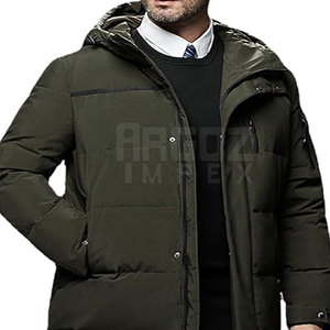 Venta caliente Hombres Puffer Chaquetas Largas de Alta Calidad Mejor Tamaño Más Vendido Diseño Personalizado Hombres Puffer Chaqueta Larga de Invierno - Product Image 5