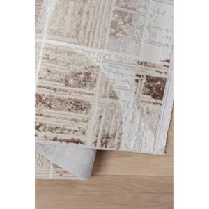 พรม MX007สีเบจไม่มีฝุ่นสำหรับตกแต่งบ้านขนาด80x150ซม. กก. - Product Image 1