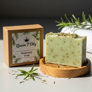 Savon naturel au romarin à base de plantes pour un corps frais Savon au romarin Soins de la peau biologiques Bain de beauté de luxe Meilleure qualité en vrac - Product Image 1