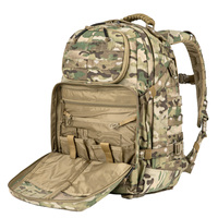 Sac à dos tactique robuste de 37 L avec plusieurs compartiments de rangement pour équipement de sécurité, extérieur et de terrain
