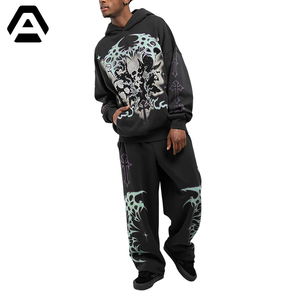 Pantalones de chándal holgados para hombre, ropa de calle con cintura elástica y cordón, pantalones de chándal holgados de INDUSTRIES INCREÍBLES - Product Image 4