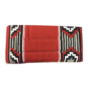 แผ่นอานขนสัตว์ความหนาแน่นสูงระดับพรีเมียมเพื่อความสบายและประสิทธิภาพชั้นระบายอากาศได้พร้อมซับในผ้าสำหรับการขี่ม้า - Product Image 1