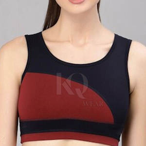 Soutien-gorge de sport sans couture pour femme grande taille, rembourré, respirant, à bretelles réglables, idéal pour le yoga, la course, la gym et l'entraînement - Product Image 4