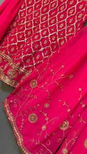 Material para Vestido de Diseñador Sharara, Hermoso Color, Colección de Vestidos de Boutique de Diseñador, Traje Sharara con Kameez Largo 2023 - Product Image 6