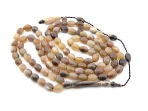 Perles de Tasbih en corne naturelle de haute qualité pour la prière musulmane et la pratique spirituelle au meilleur prix - Product Image 2