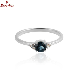 Wholesale 925 Sterling Silver Minimalist <b>Ring</b> Rose Gold Plated with Pearl Gemstone Fine Jewelry - Product Image 4