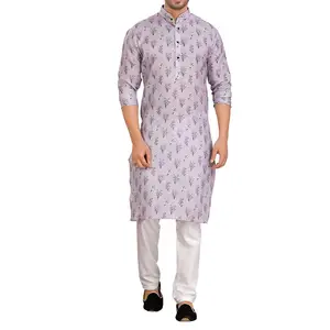 2023 nuova collezione uomo Casual islamico Kurta Shalwar collezione abito elegante moda uomo di alta qualità