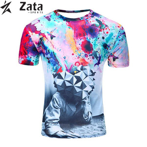 Nouveaux t-shirts personnalisés avec impression par sublimation, haute qualité, 100% polyester, séchage rapide, uniformes de sport unisexes - Product Image 1