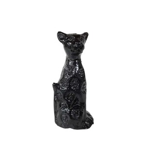 Esculturas de animales de aluminio Acabado en plata para el hogar Sala de estar Escultura decorativa de escritorio Hecho a mano Personalizado a granel - Product Image 5