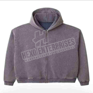 Sudadera con capucha de gran tamaño personalizado con estampado de algodón 2025 para hombre de fabricante profesional al por mayor 100% moda urbana bordada de alta calidad - Product Image 5