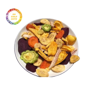 Vente en gros de fruits et légumes lyophilisés naturels de haute qualité lyophilisés et croustillants pour collations - Product Image 1