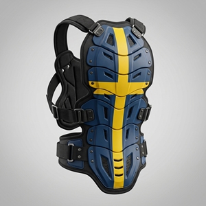 Motocross Body Armor <b>Back</b> <b>Protector</b> Motorcycle Spine Guard Safety Vest for Outdoor Racing - Product Image 1