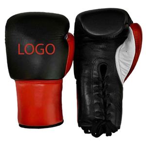 ถุงมือชกมวยหนังดีไซน์คลาสสิกจาก NEERON INTERNATIONAL - Product Image 2