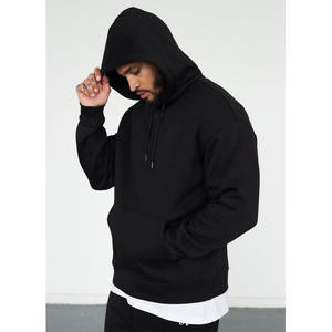 High Quality Casual Hooded Heavyweight <b>Oversized</b> <b>Hoodie</b> Puff Printing logo Custom Hoodies for Men - Product Image 4