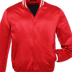 Chaqueta de bombardero de satén de alta calidad con estilo, nueva moda, cuello con capucha para invierno, directo de fábrica a precio barato - Product Image 4