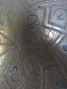 Platos de Cena de Lujo para Restaurante con Diseño Exquisito, Platos Base de Metal Pulido Dorado, Platos Base Redondos - Product Image 2