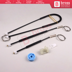 Ensemble de réparation de lève-vitre électrique BWR680 avant droit pour 307 3B 2003-2009 2 portes Convertible 9222V9 Bross Auto Parts - Product Image 6