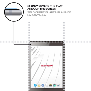 ฟิล์มกันรอยหน้าจอแท็บเล็ต ANTISHOCK สำหรับทอมสัน TEOX 97 - Product Image 4