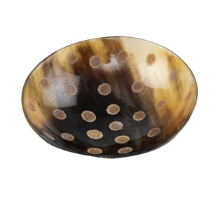 ชามเสิร์ฟทรงแตรทำด้วยมือจากธรรมชาติเครื่องครัวสไตล์โต๊ะรับประทานอาหารของตกแต่งบ้านและห้องครัวชามสลัดและผลไม้ - Product Image 2