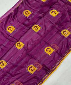 Colección intrincada de Sari de seda Bollywood Stone Work, perfecta para eventos de alfombra roja y fiestas glamurosas - Product Image 3