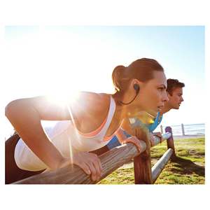 BEM หูฟังไร้สายบลูทูธพร้อมไฟ LED แสดงสถานะแบตเตอรี่แบบดิจิตอล ชิปเซ็ต JL-สีดำ - Product Image 5