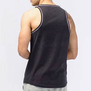 เสื้อกล้ามสำหรับผู้ชายเสื้อผ้าฟิตเนสปากีสถานผลิตจากเสื้อกล้ามไซส์ฤดูร้อน - Product Image 2