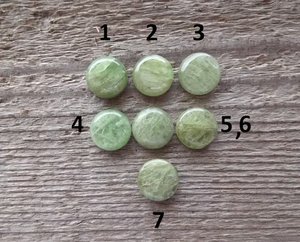 สีเขียวไซยาไนท์กลมพลอยขัดเงาขายส่งไซยาไนท์ Cabochon อัญมณีสําหรับเครื่องประดับทําอุปทานจํานวนมาก - Product Image 3