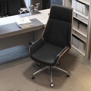 Silla de Oficina Ergonómica Moderna de Acero Inoxidable, Giratoria, con Respaldo Cruzado y Elevación, de Alta Calidad, Económica, Nueva, con Reposabrazos - Product Image 6