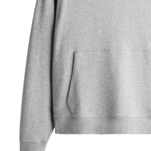 เสื้อฮู้ดดี้ทรงบ็อกซี่ฟิตแบบโอเวอร์ไซส์ พิมพ์ลายพัฟฟ์ รับผลิตเสื้อฮู้ดดี้แบบสั่งทำพิเศษ ทรงไหล่ตก สำหรับผู้ชาย - Product Image 3