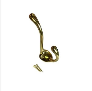 ตะขอชุบไฟฟ้าทองเหลือง - Product Image 1