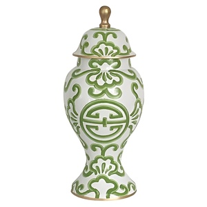 Pots de gingembre décoratifs en métal doré de luxe à bas prix Pots de gingembre en mélamine en métal porcelaine polie - Product Image 2