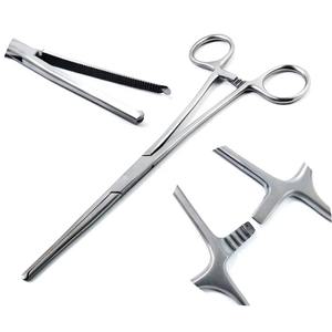 Pinces de Kocher chirurgicales en acier inoxydable, outil hémostatique à verrouillage pour les opérations médicales, les procédures hospitalières et cliniques - Product Image 5