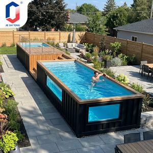 Piscina sobre suelo de 40 pies para casa, familia, resort, villa, natación al aire libre con sistema de filtración. - Product Image 1