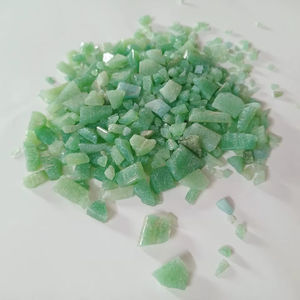 Chips de vidrio marrón opaco de 1-9mm Construcción de piedra natural y guijarros para aplicaciones de jardín y piso - Product Image 2