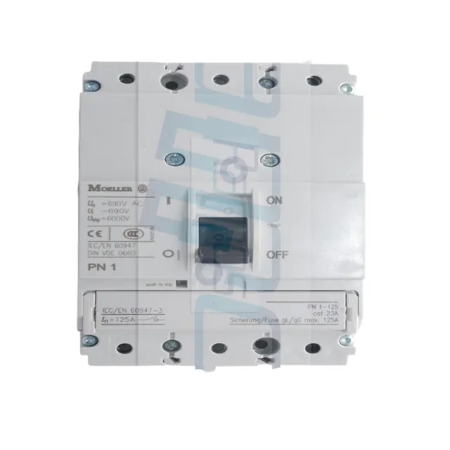 PN1-125 Sakelar Magnetotermal Tertutup PN1-125, 1, 125A, 690V Daya Putus 80 Ka