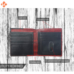 กระเป๋าสตางค์ผู้ชายหนังแท้ผลิตในปากีสถานคุณภาพสูงราคาถูกกระเป๋าสตางค์หนังผู้ชาย - Product Image 3