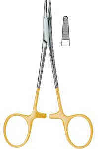 Pinzas dentales de ortodoncia de alta calidad, soporte de aguja de sutura quirúrgica Manual de acero inoxidable - Product Image 4