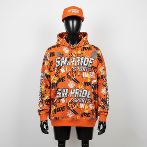 Custom Sublimation & Embroidered Pullover <b>Hoodies</b> with Custom Logo Breathable 100% Cotton Eco-Friendly Wholesale Price - Product Image 1