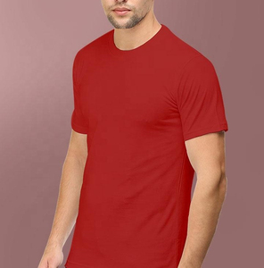 เสื้อยืดแขนสั้นสำหรับผู้ชายและ2025ใส่ได้ทั้งชายและหญิงเสื้อยืดเข้ารูปผ้าฝ้าย100% พิมพ์โลโก้ดีไซน์แบบกำหนดเอง - Product Image 5