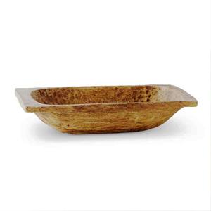 Bol et plat en résine indienne polie, fait main et unique, vaisselle de fête durable avec un design moderne et antique - Product Image 1